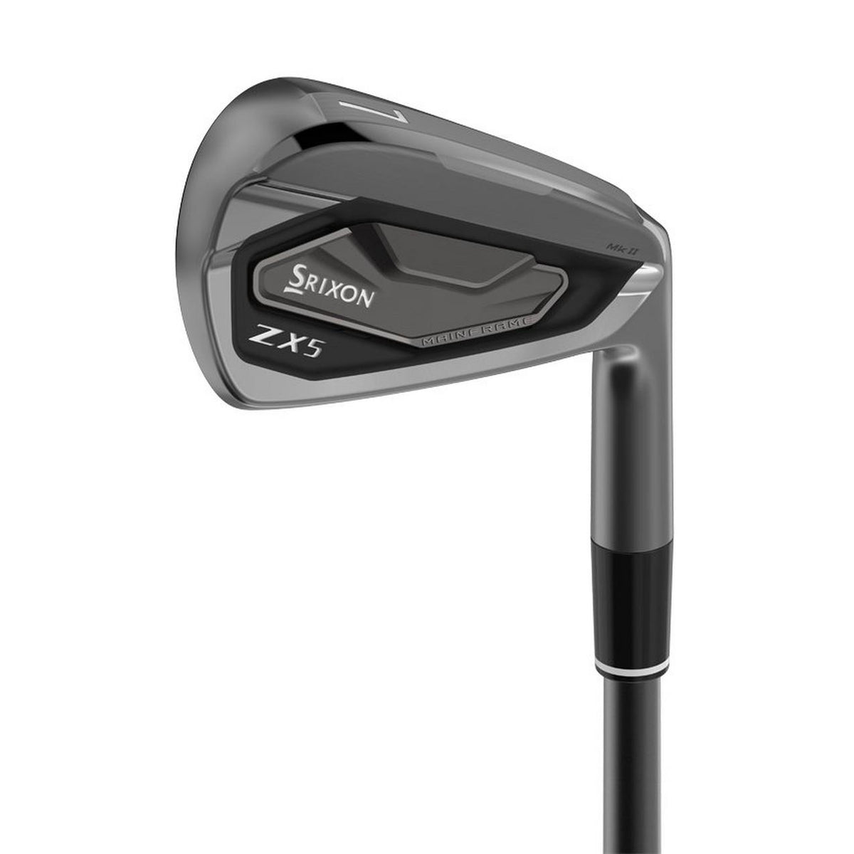 Ensemble de fers Srixon ZX5 MK II Black Chrome 4-PW avec tiges en acie