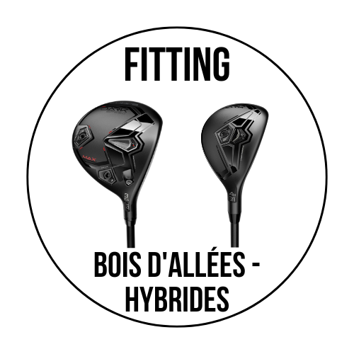 Fitting Bois d'allées/Hybrides (1 heure) - Golf3R